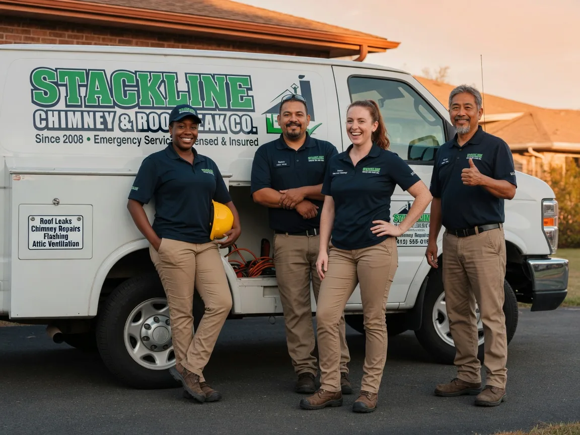 Chimney flashing repair company in Lake, WV